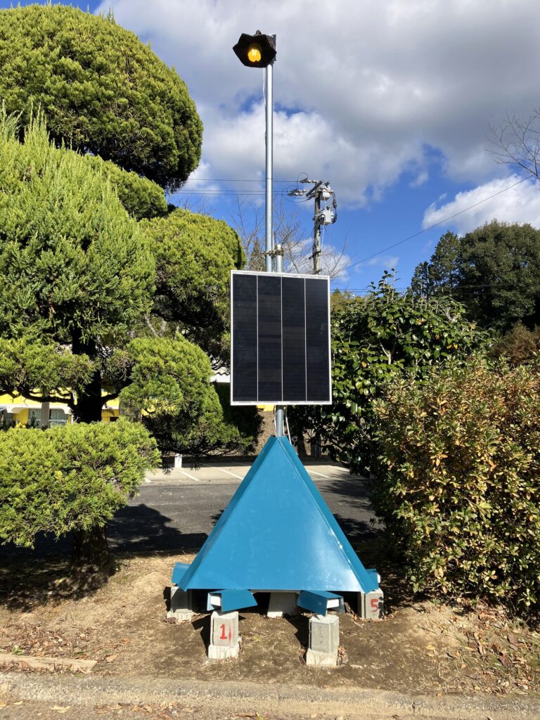 防犯灯「花灯」霧島